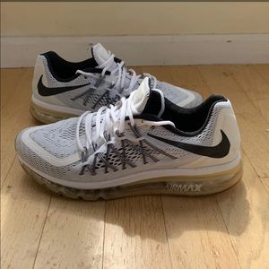 Air Max 2015 White/Black Size 13
